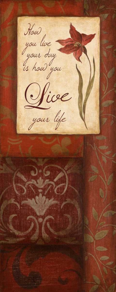 Live Your Life art print by Tava Studios for $57.95 CAD