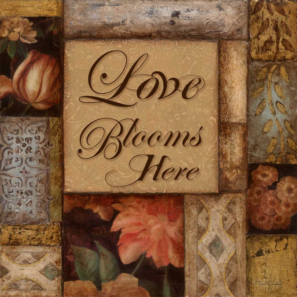 Love Blooms Here art print by Tava Studios for $57.95 CAD