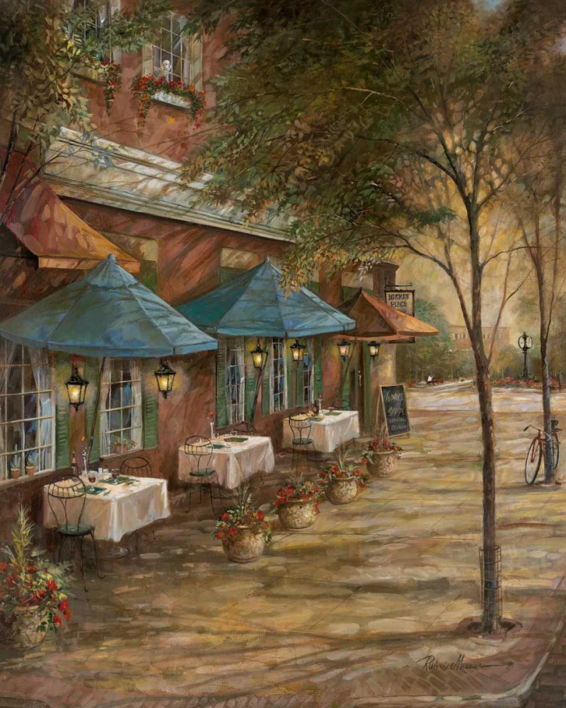 Dinner For Two art print by Ruane Manning for $57.95 CAD