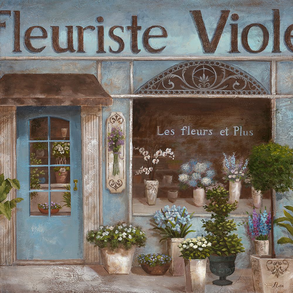 Fleuriste art print by Nan for $57.95 CAD