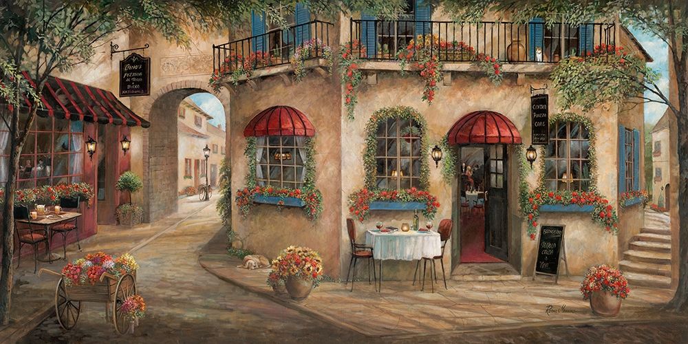 Ginos Pizzeria art print by Ruane Manning for $57.95 CAD
