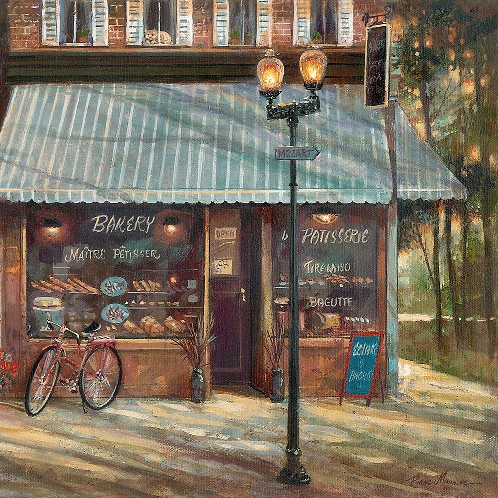Pastry Shop art print by Ruane Manning for $57.95 CAD