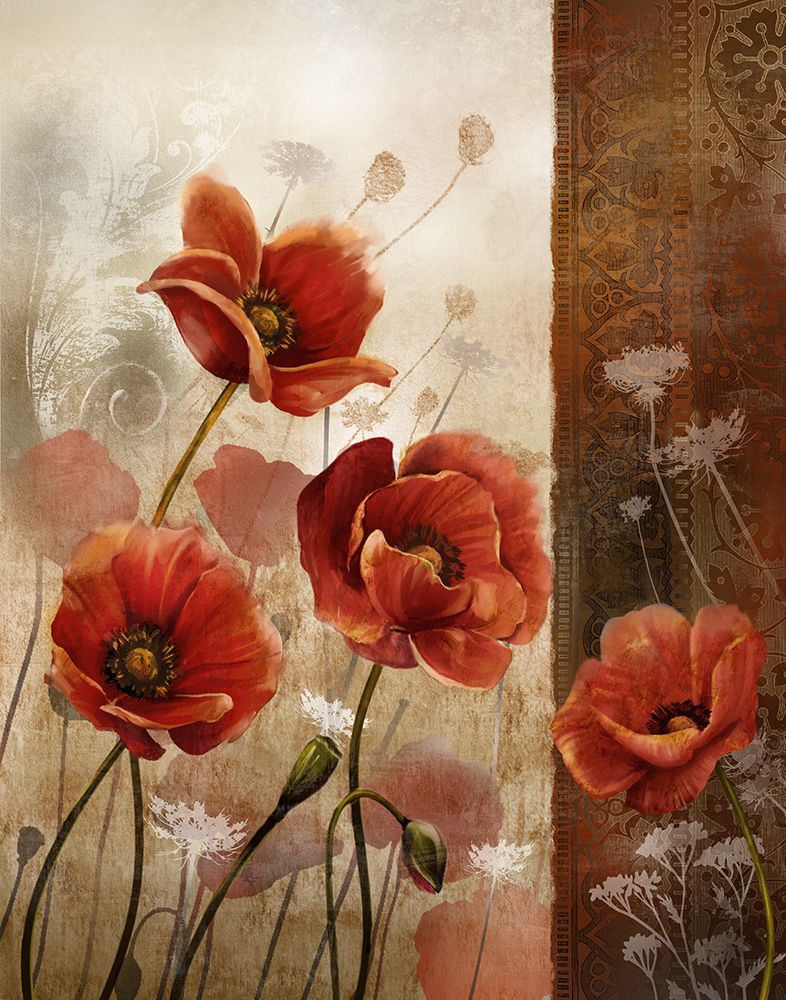 Wild Poppies II art print by Conrad Knutsen for $57.95 CAD