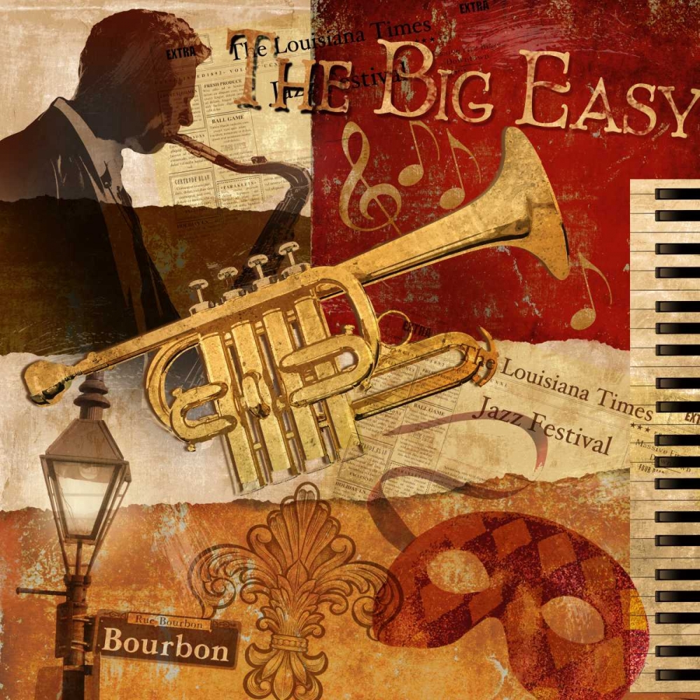 The Big Easy art print by Conrad Knutsen for $57.95 CAD