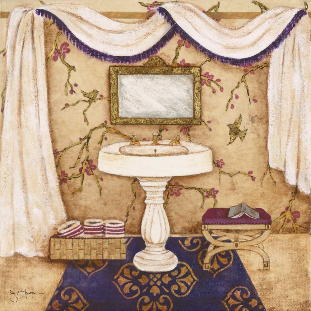 Purple Sink Passion I art print by Tava Studios for $57.95 CAD