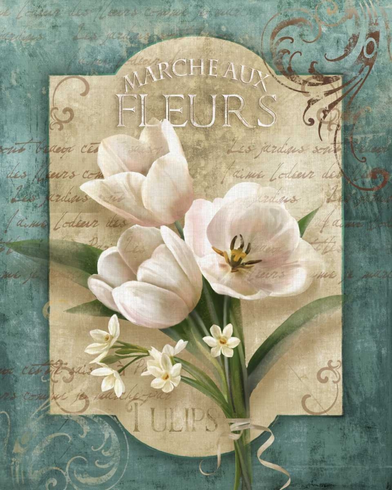 Marche aux Fleurs art print by Conrad Knutsen for $57.95 CAD