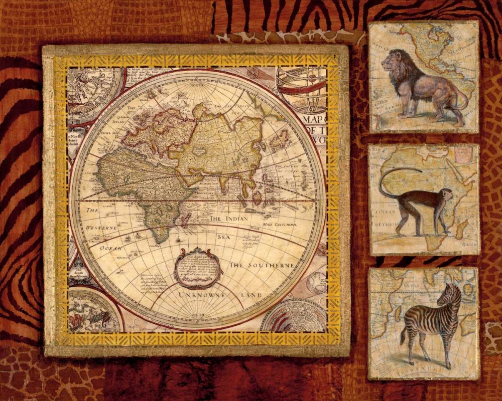 Journey to Africa II art print by Tava Studios for $57.95 CAD