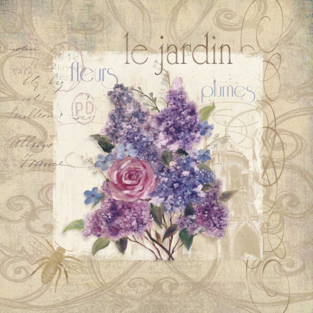 Le Jardin art print by Carol Robinson for $57.95 CAD