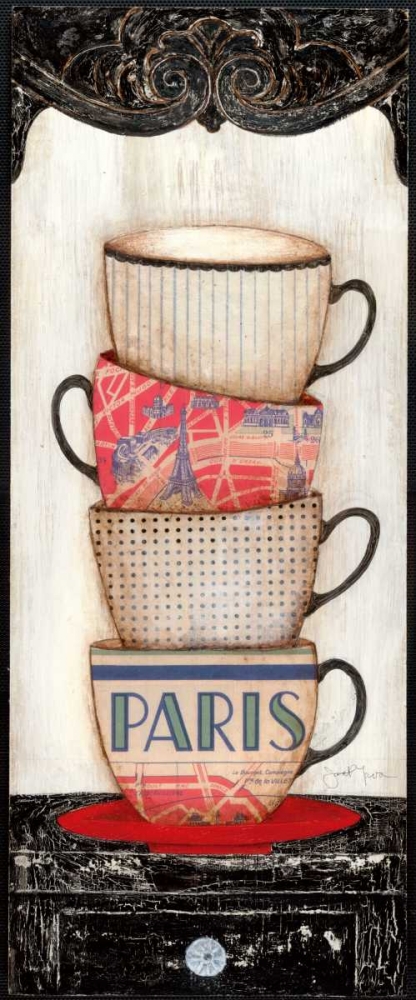 Coffee in Paris art print by Tava Studios for $57.95 CAD