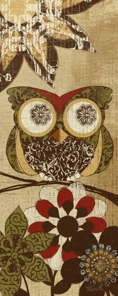 Owls Wisdom I art print by Katrina Craven for $57.95 CAD