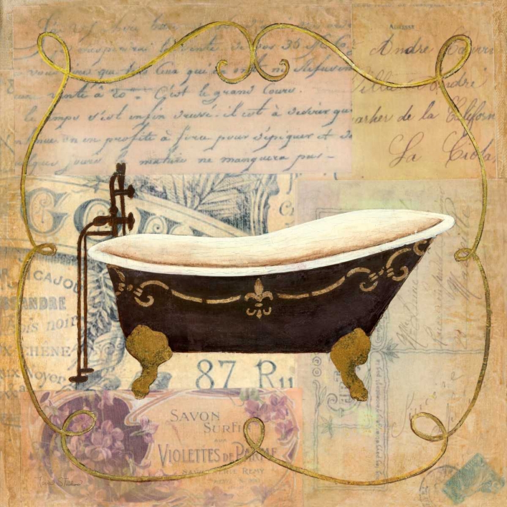 Bain de Luxe I art print by Tava Studios for $57.95 CAD