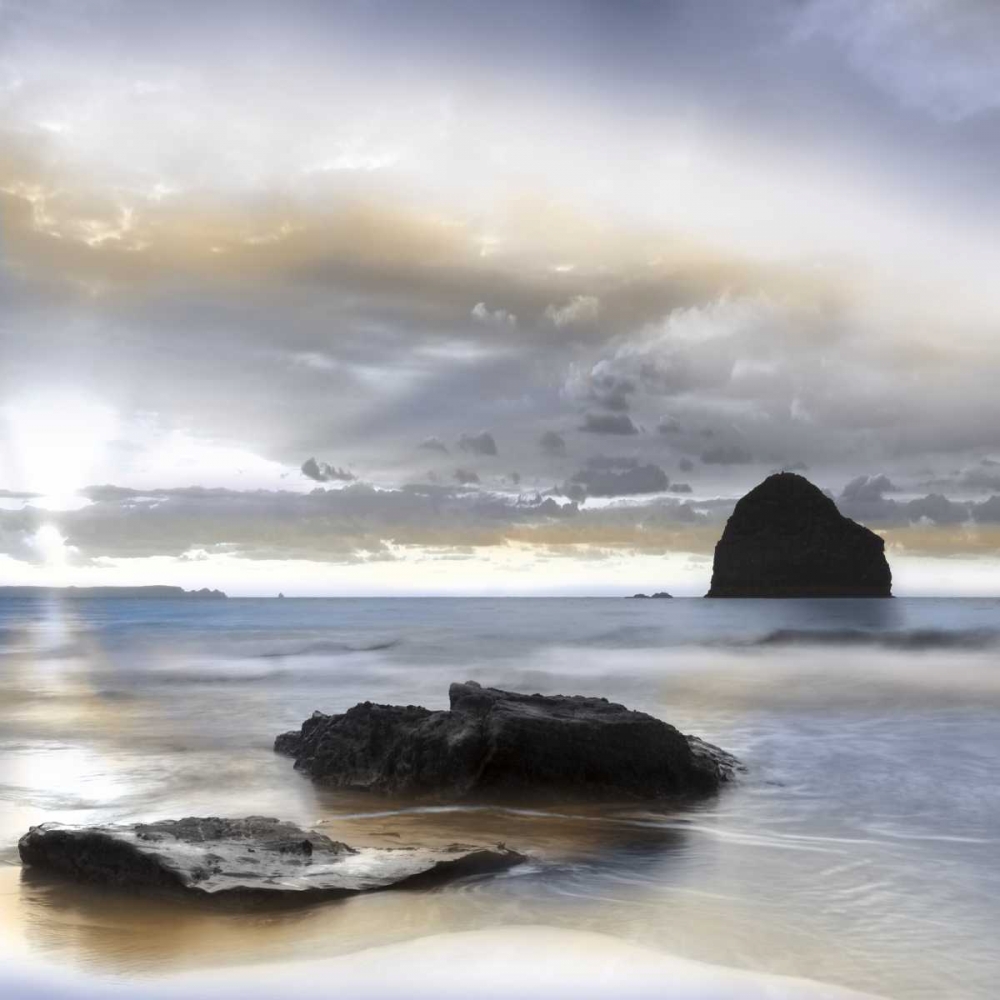 Sunset at Trebarwith Strand art print by Danita Delimont for $57.95 CAD