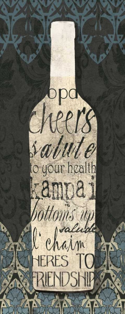 Wine Collection I art print by Carol Robinson for $57.95 CAD