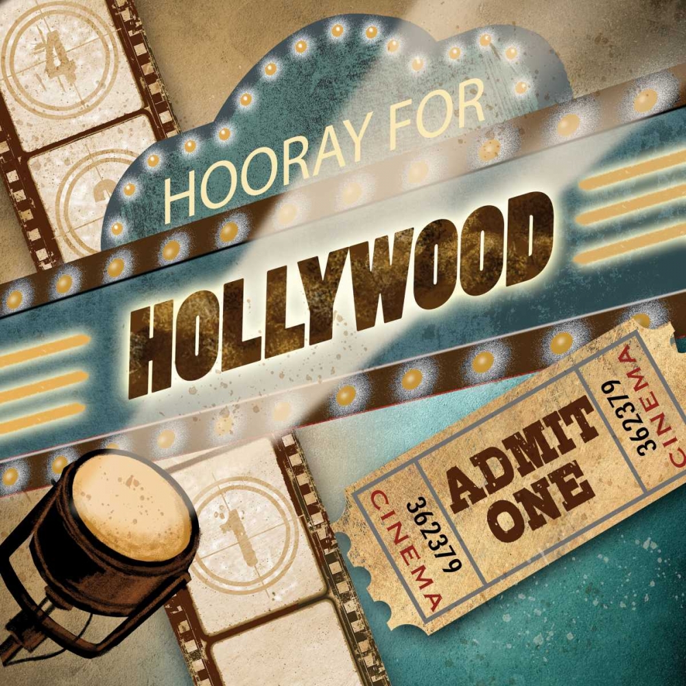 Hollywood art print by Conrad Knutsen for $57.95 CAD