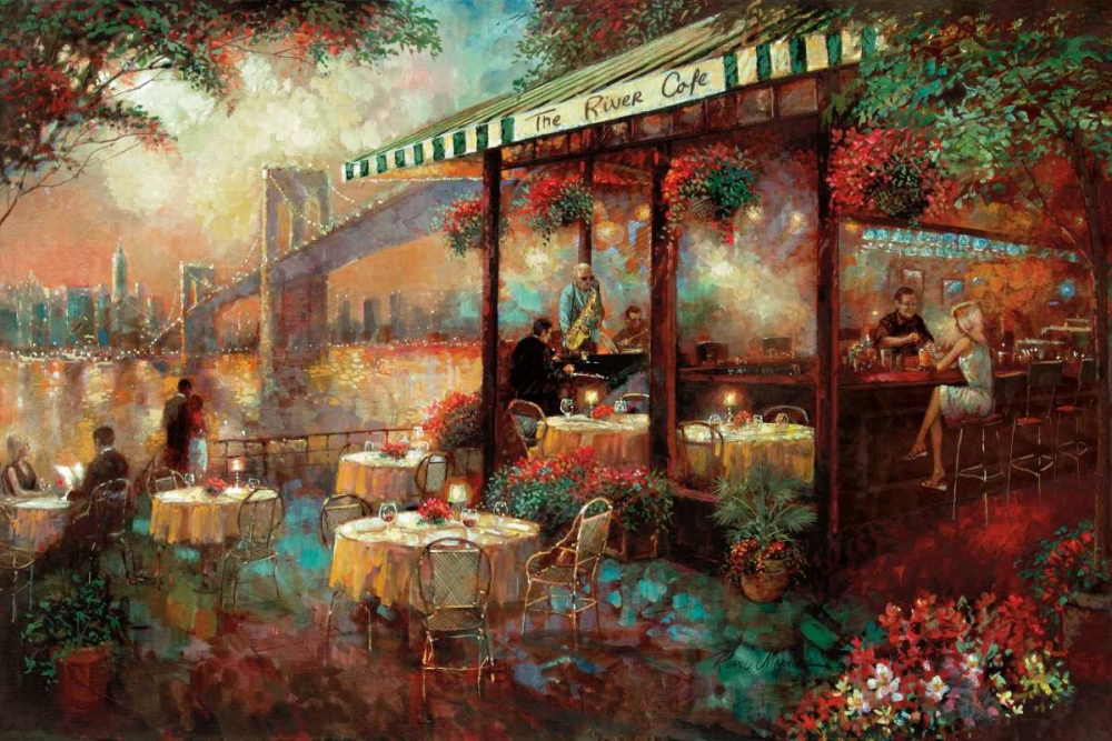 The River Cafe art print by Ruane Manning for $57.95 CAD