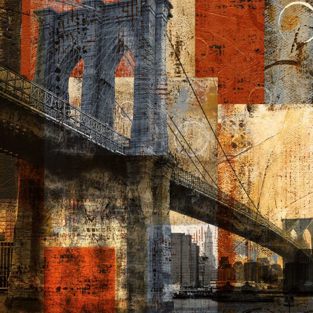 Brooklyn Bridge art print by Katrina Craven for $57.95 CAD