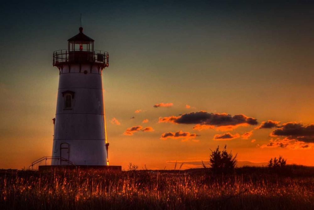 Edgartown Lighthouse art print by George Garbeck for $57.95 CAD