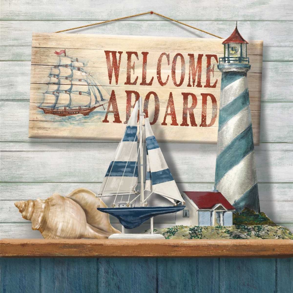 Welcome Aboard art print by Conrad Knutsen for $57.95 CAD