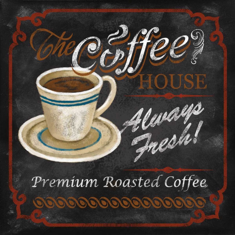 The Coffee House art print by Conrad Knutsen for $57.95 CAD