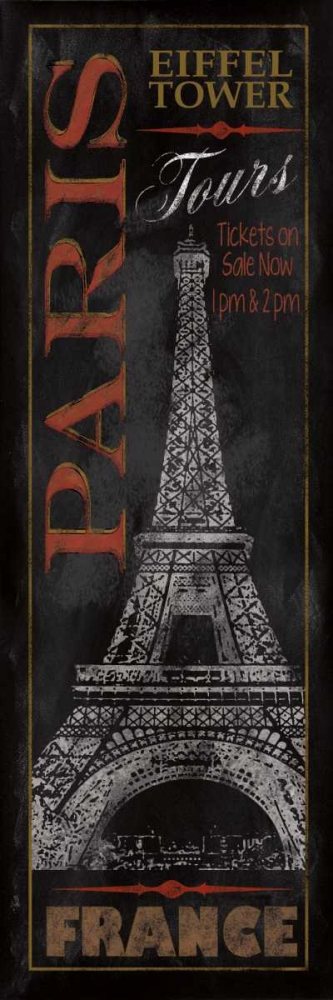 Paris Tours art print by Conrad Knutsen for $57.95 CAD