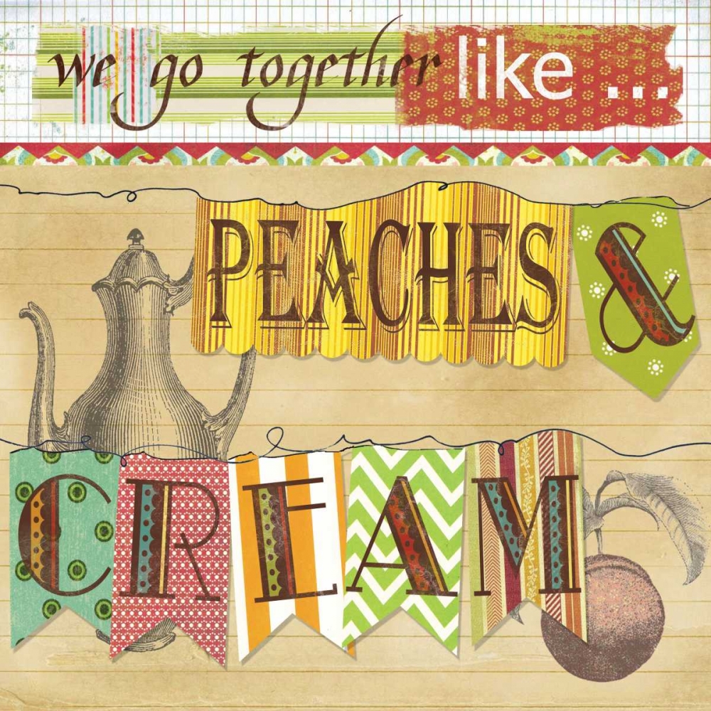 Peaches And Cream art print by Carol Robinson for $57.95 CAD