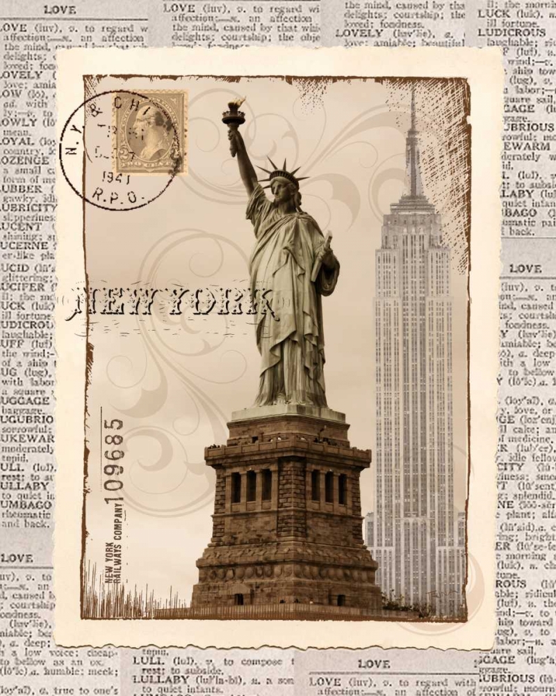 New York Memories art print by Katrina Craven for $57.95 CAD