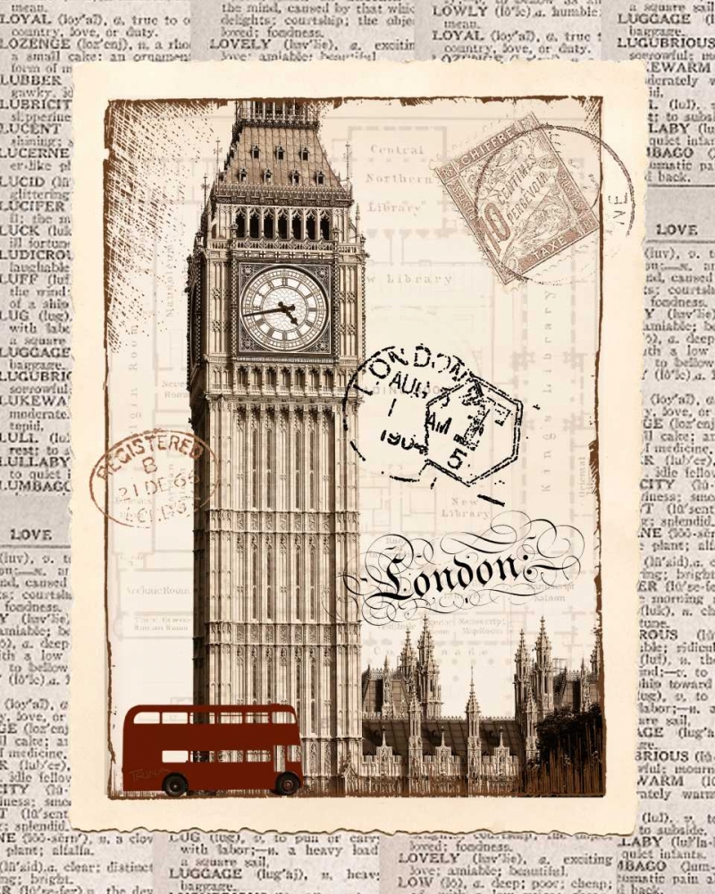 London Memories art print by Katrina Craven for $57.95 CAD
