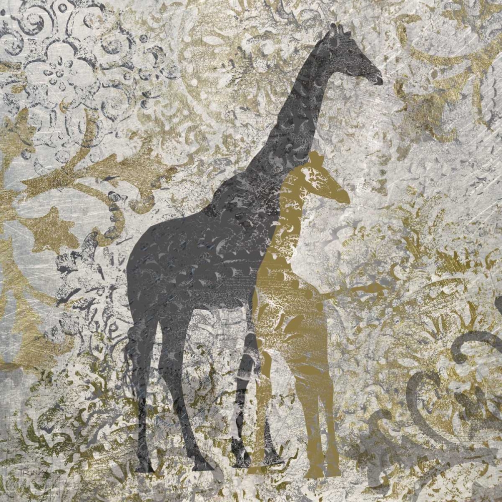 Giraffes Exotiques art print by Katrina Craven for $57.95 CAD