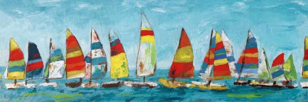Sailing Away art print by Katrina Craven for $57.95 CAD