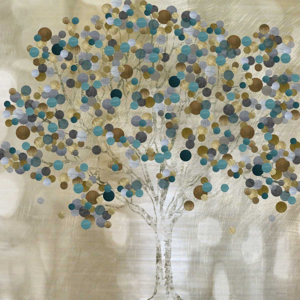 A Teal Tree art print by Katrina Craven for $57.95 CAD