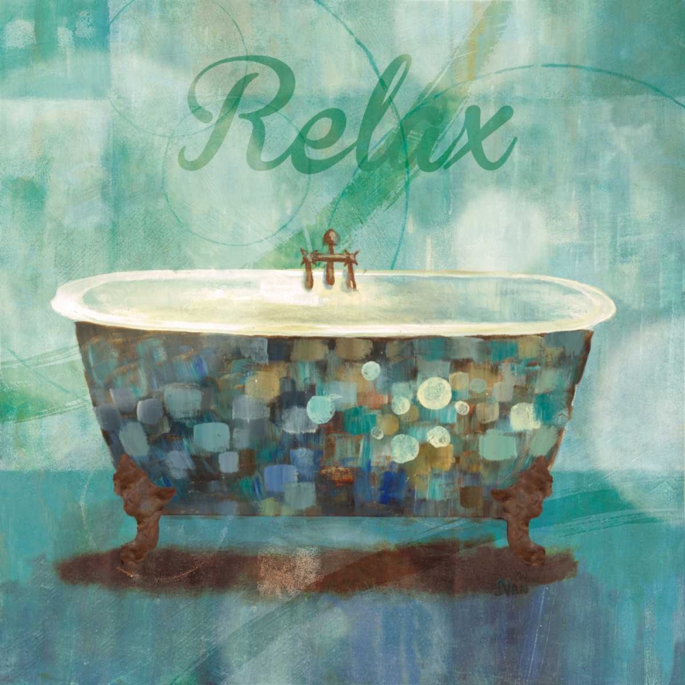 Relax art print by Nan for $57.95 CAD