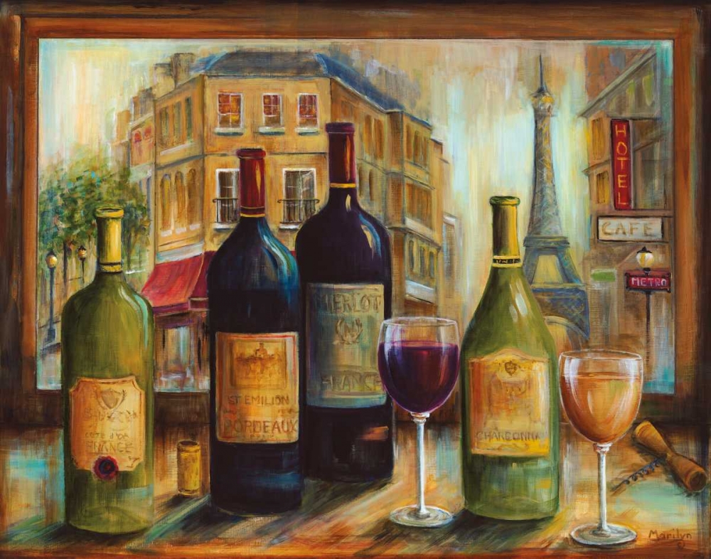 Bistro de Paris art print by Marilyn Dunlap for $57.95 CAD