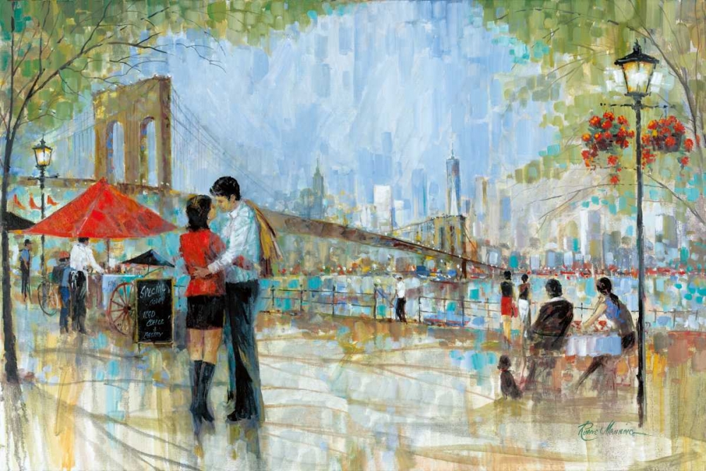 New York Romance art print by Ruane Manning for $57.95 CAD