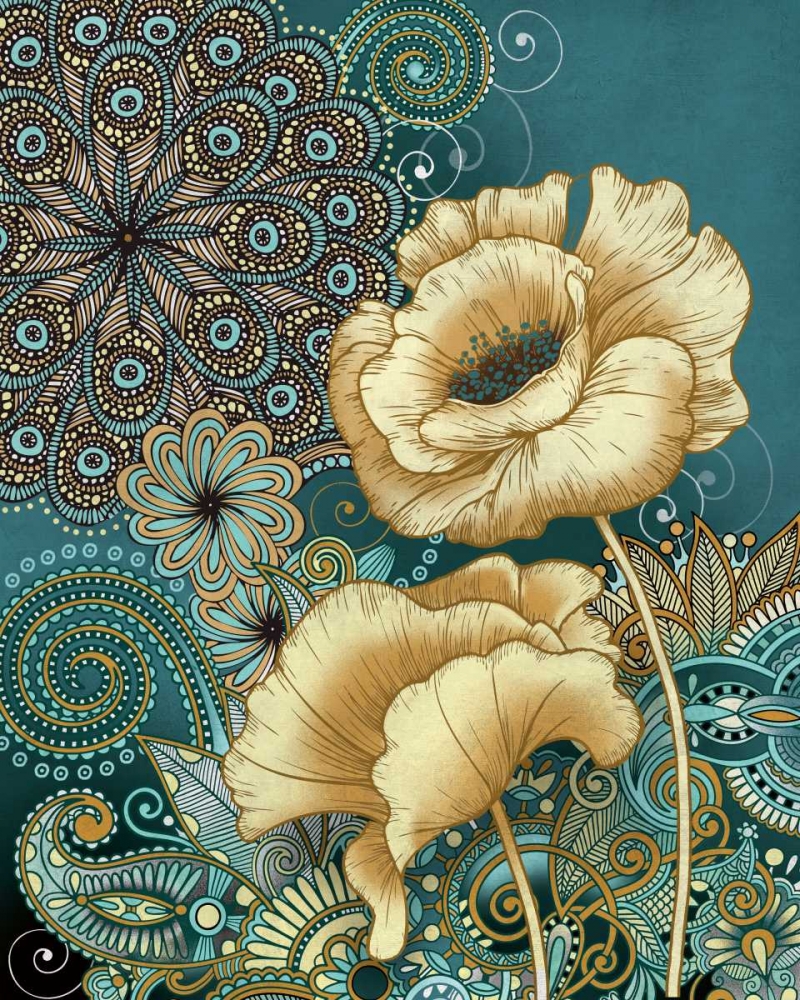 Inspired Blooms II art print by Conrad Knutsen for $57.95 CAD