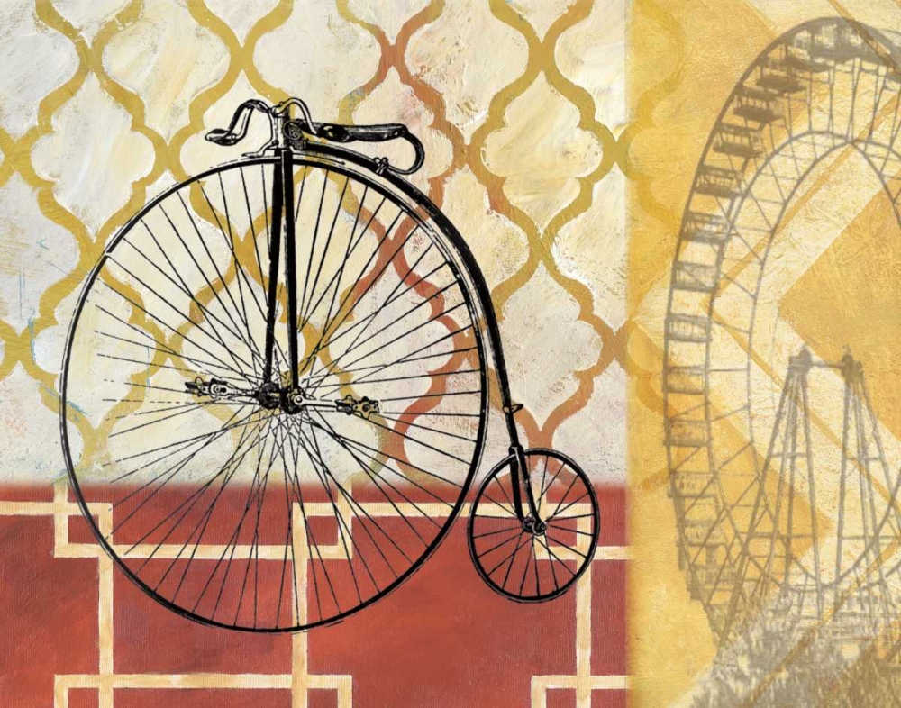 Cyclisme IV art print by Nan for $57.95 CAD