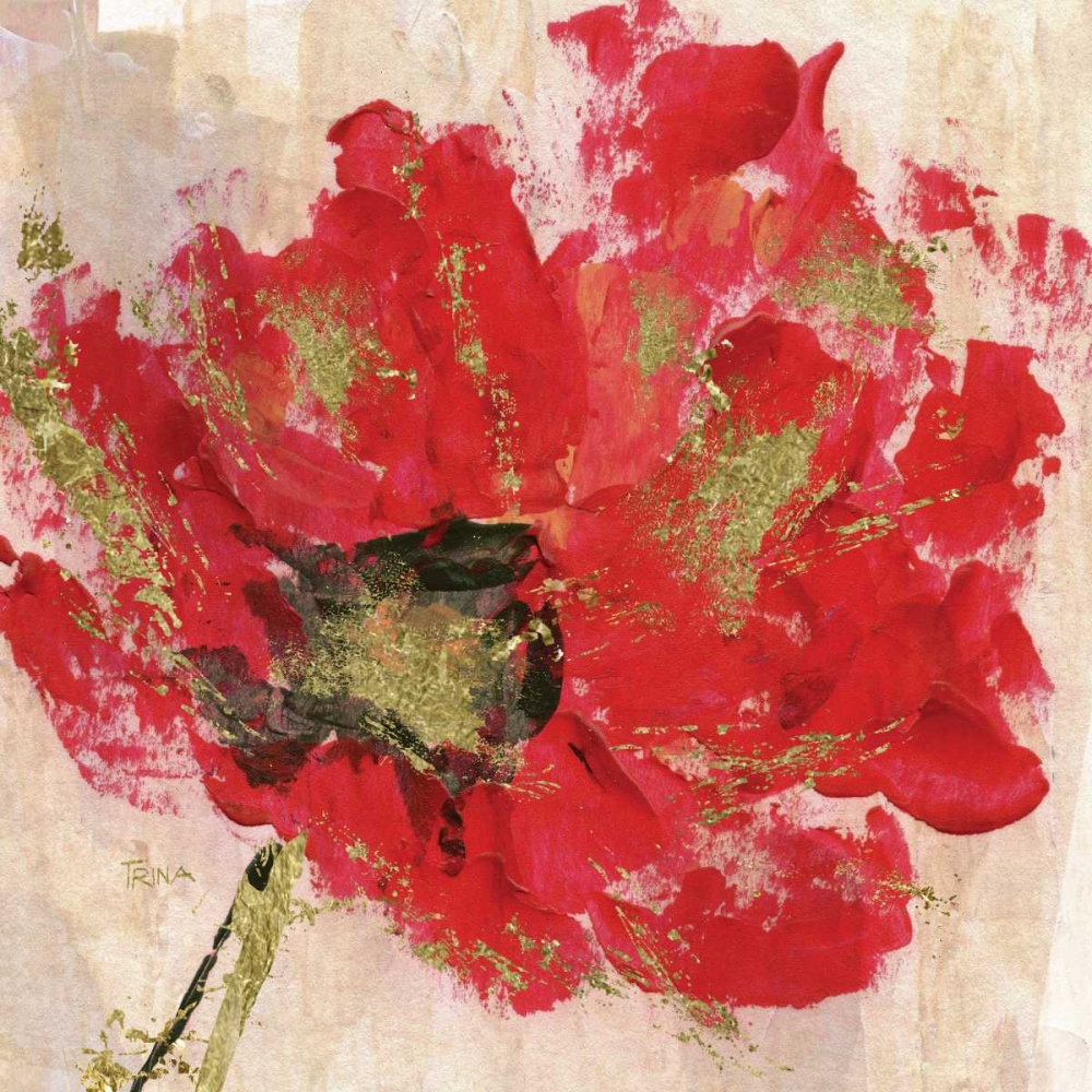 Red Infusion I art print by Katrina Craven for $57.95 CAD