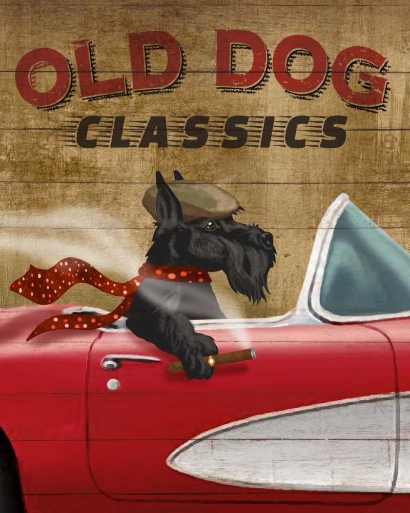 Old Dog Classics art print by Conrad Knutsen for $57.95 CAD