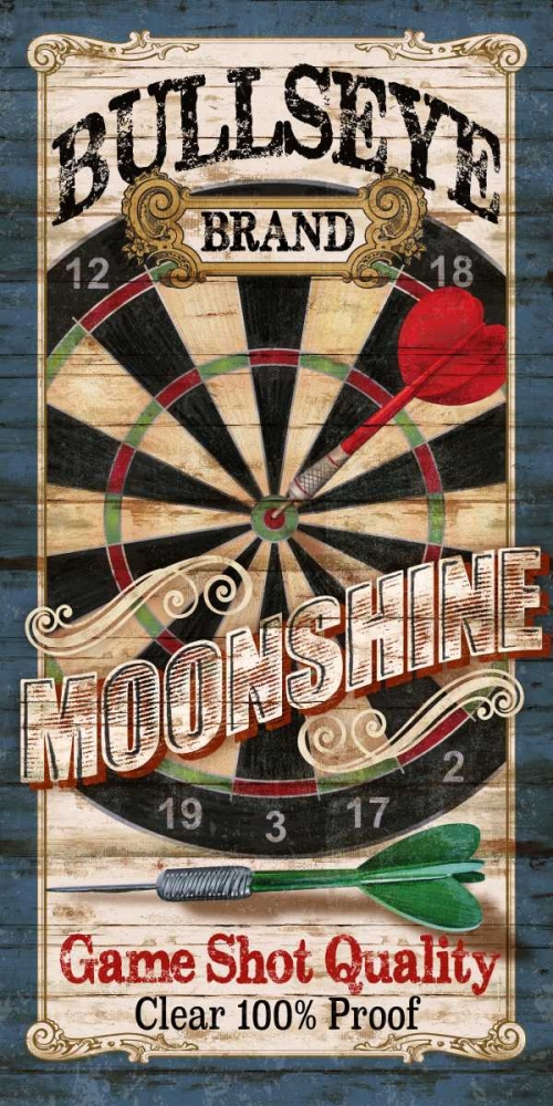 Bullseye Moonshine art print by Conrad Knutsen for $57.95 CAD