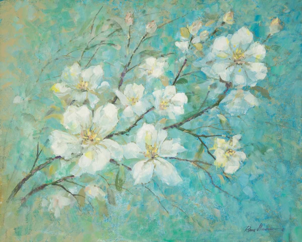 Apple Blossoms art print by Ruane Manning for $57.95 CAD