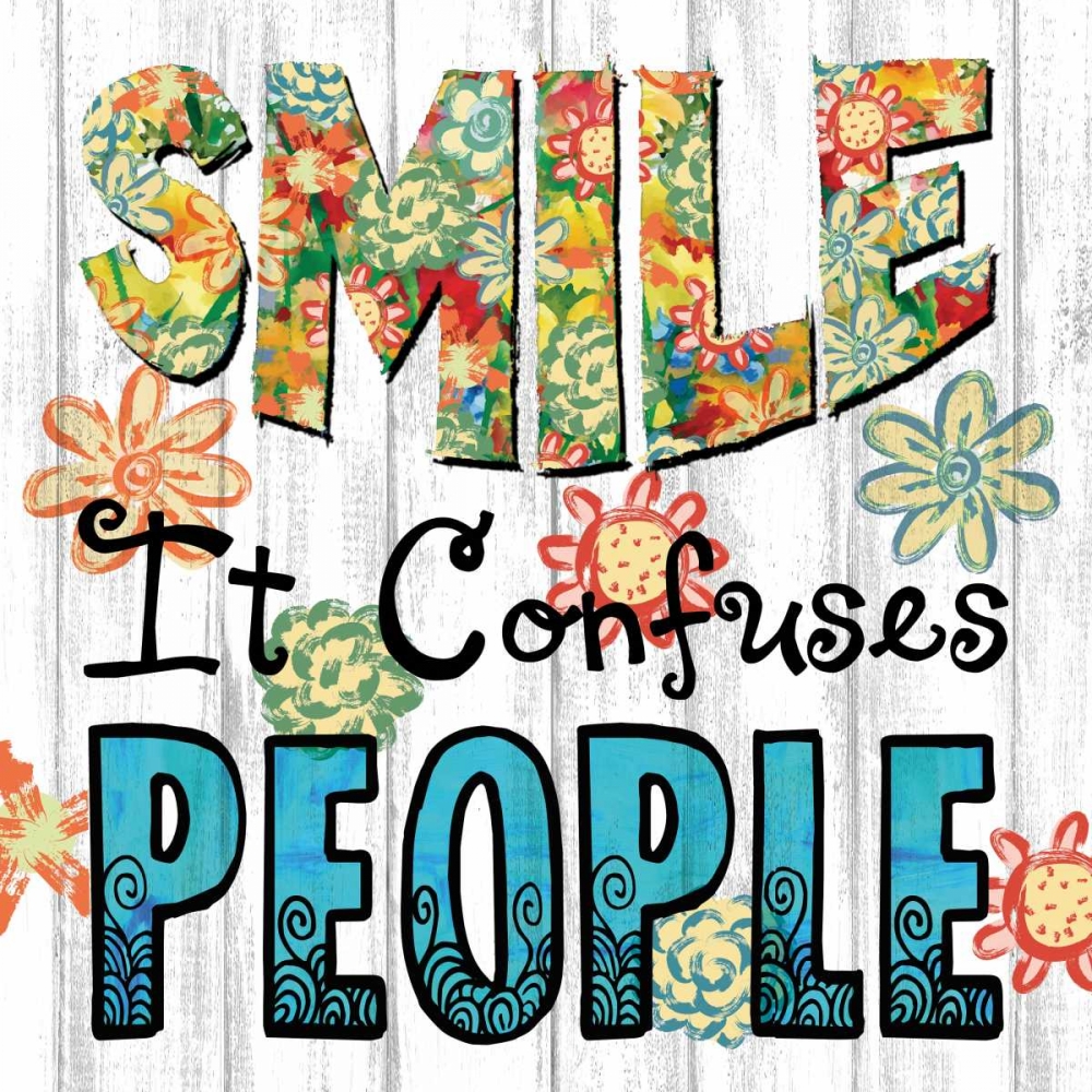 Smile art print by Ruane Manning for $57.95 CAD