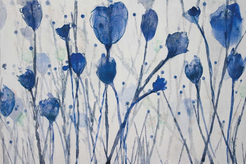 Blue Day Garden art print by Susan Jill for $57.95 CAD