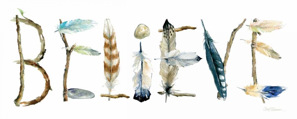 Believe art print by Carol Robinson for $57.95 CAD