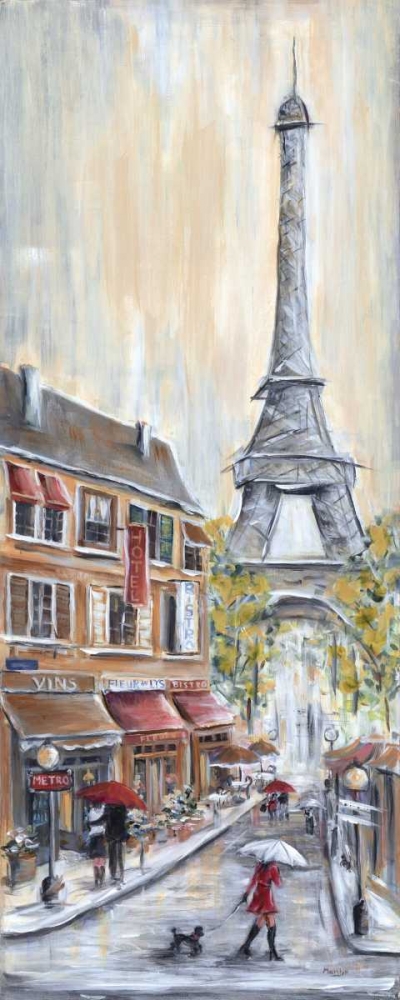 Paris Poodle art print by Marilyn Dunlap for $57.95 CAD