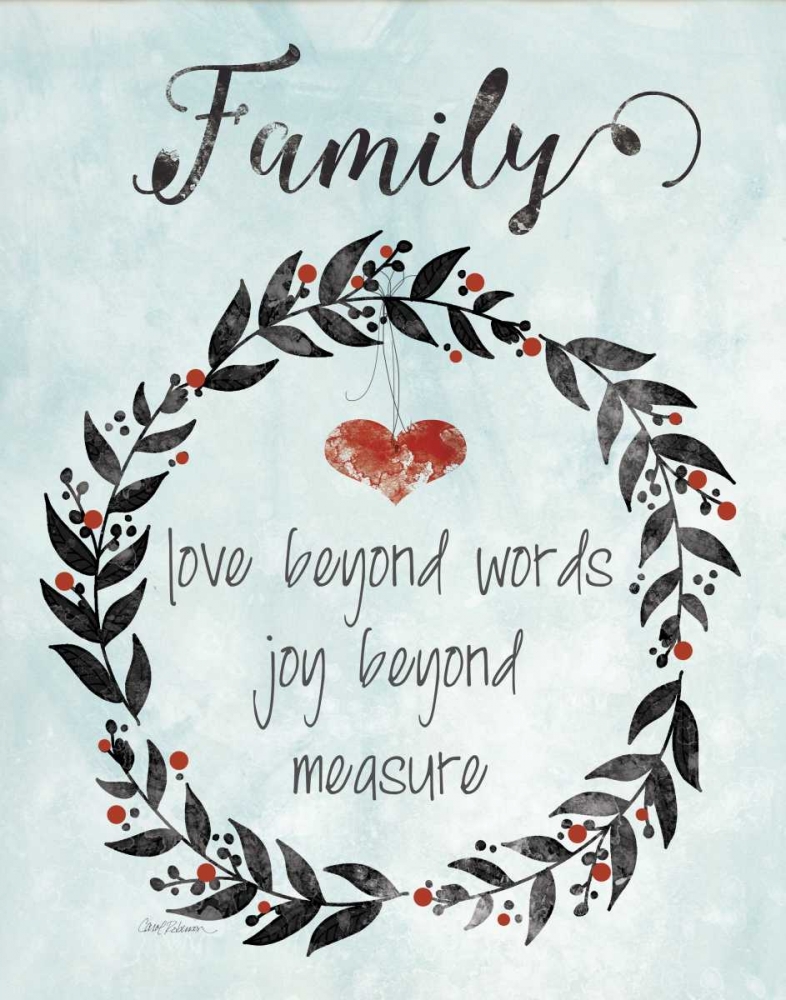 Family Heart art print by Carol Robinson for $57.95 CAD