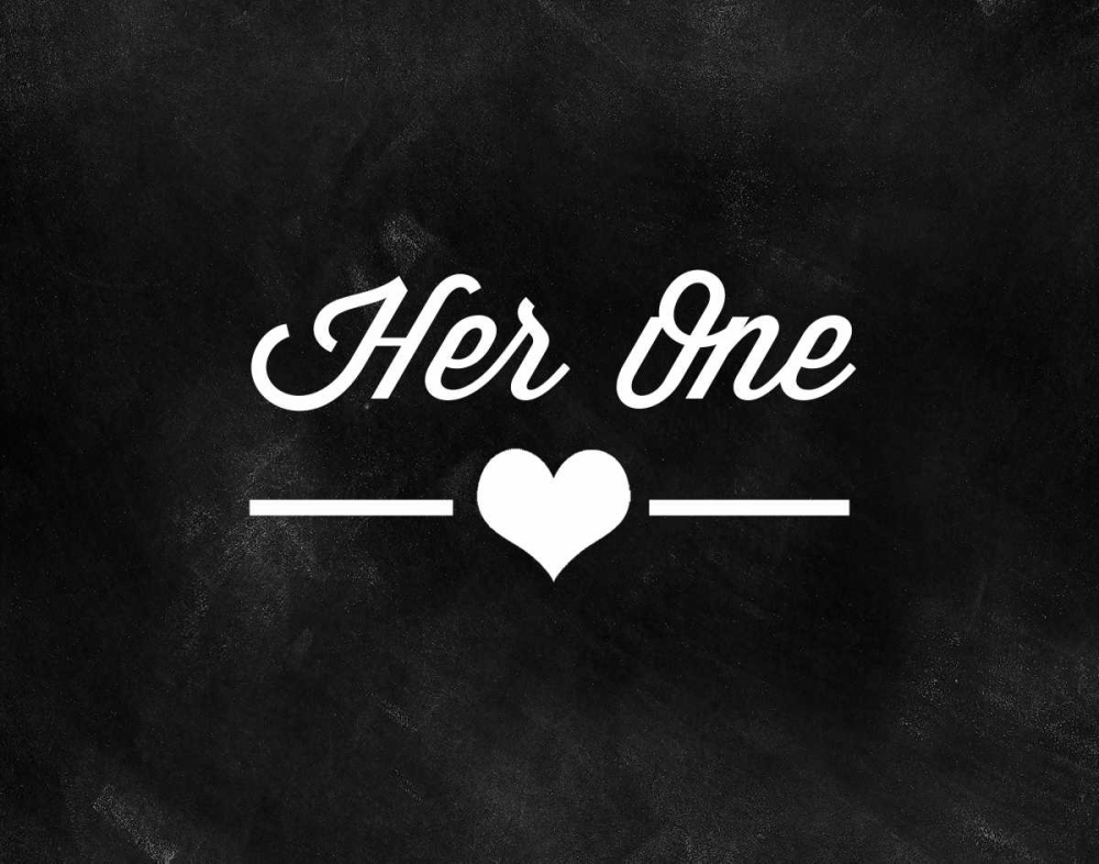 Her One, His Only art print by CAD Designs for $57.95 CAD
