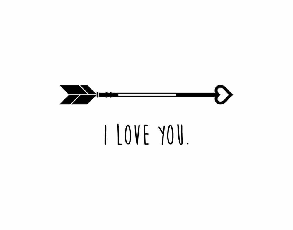 Love Arrow I art print by CAD Designs for $57.95 CAD