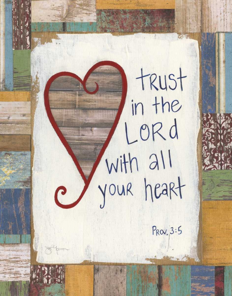 Trust In The Lord art print by Tava Studios for $57.95 CAD