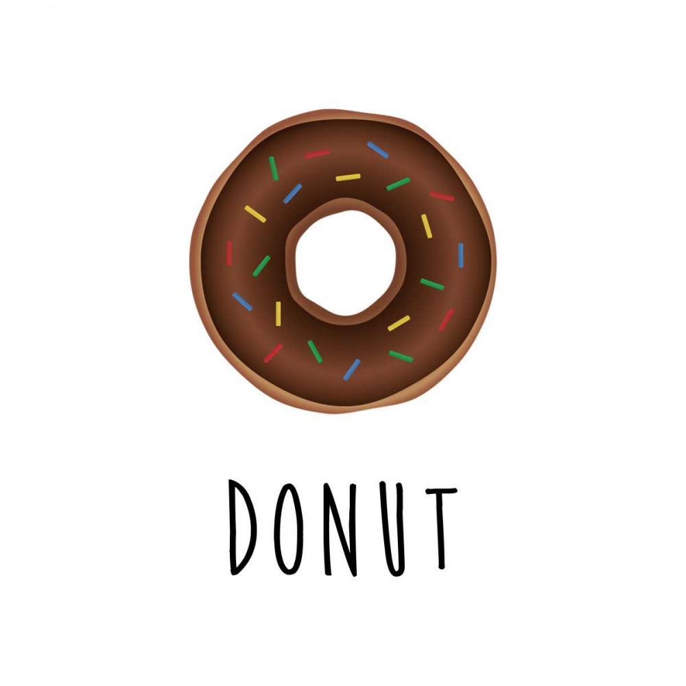 Donut art print by CAD Designs for $57.95 CAD