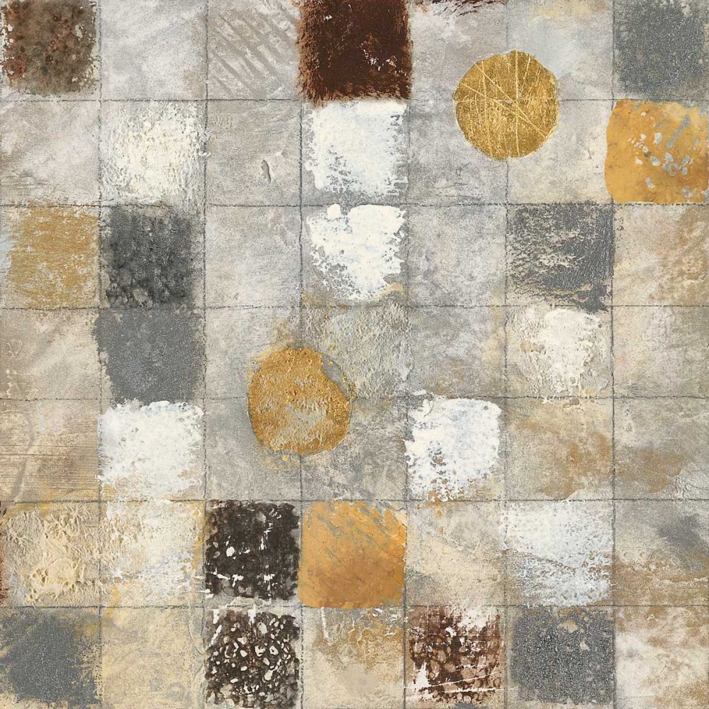 Metallic Mosaic II art print by Tava Studios for $57.95 CAD