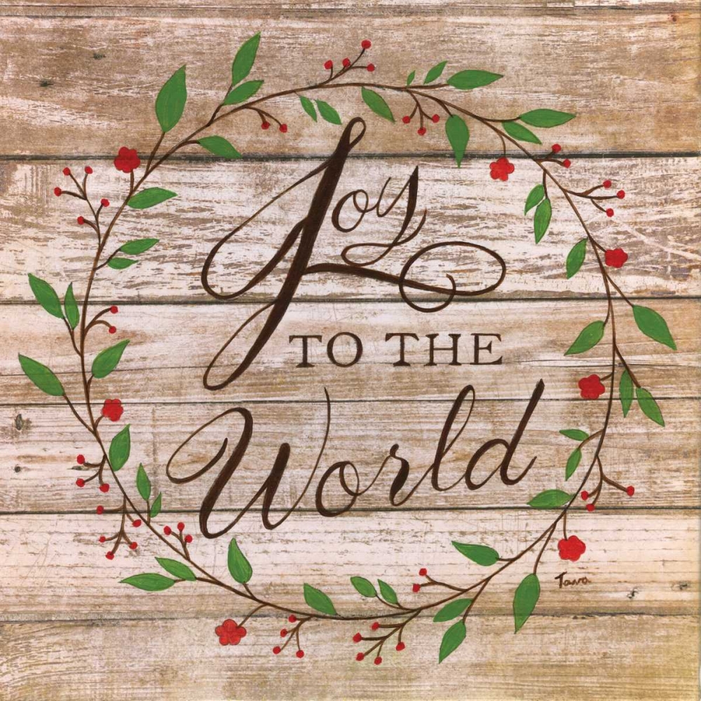 Joy To The World art print by Tava Studios for $57.95 CAD